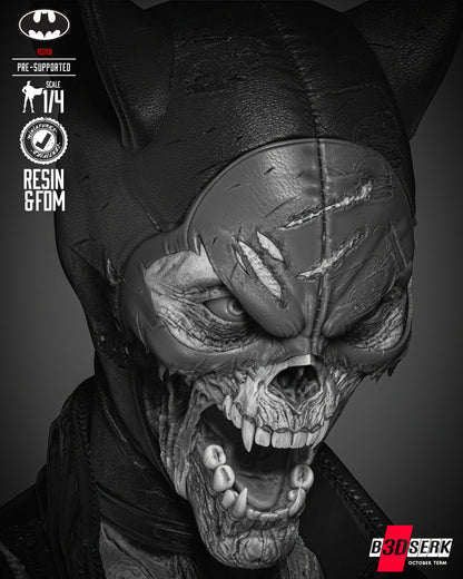 Cat Woman Zombie Bust