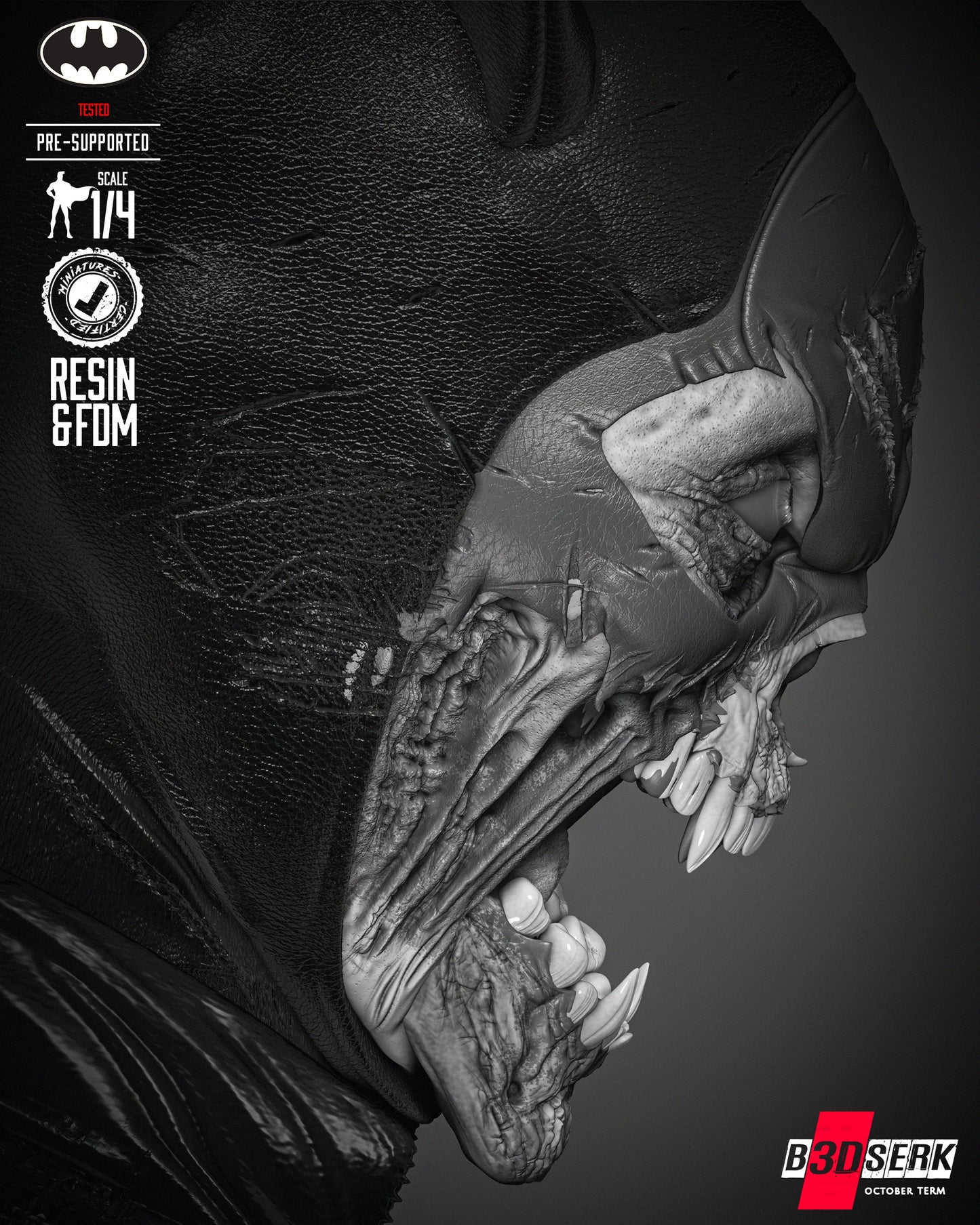 Cat Woman Zombie Bust