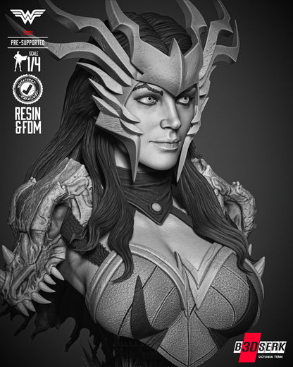 Wonder Woman Death Metal Bust