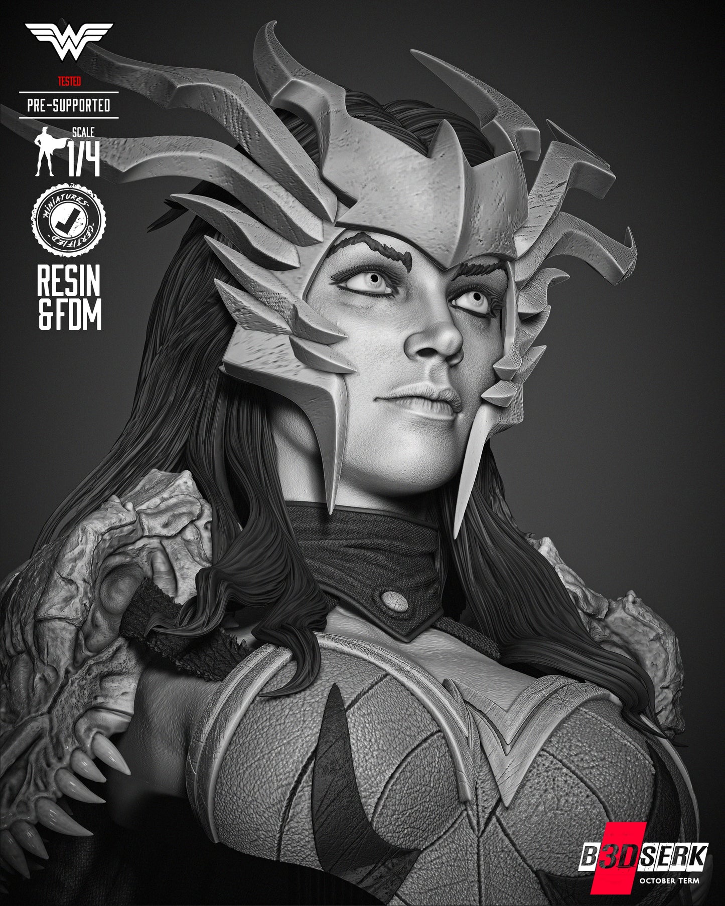 Wonder Woman Death Metal Bust