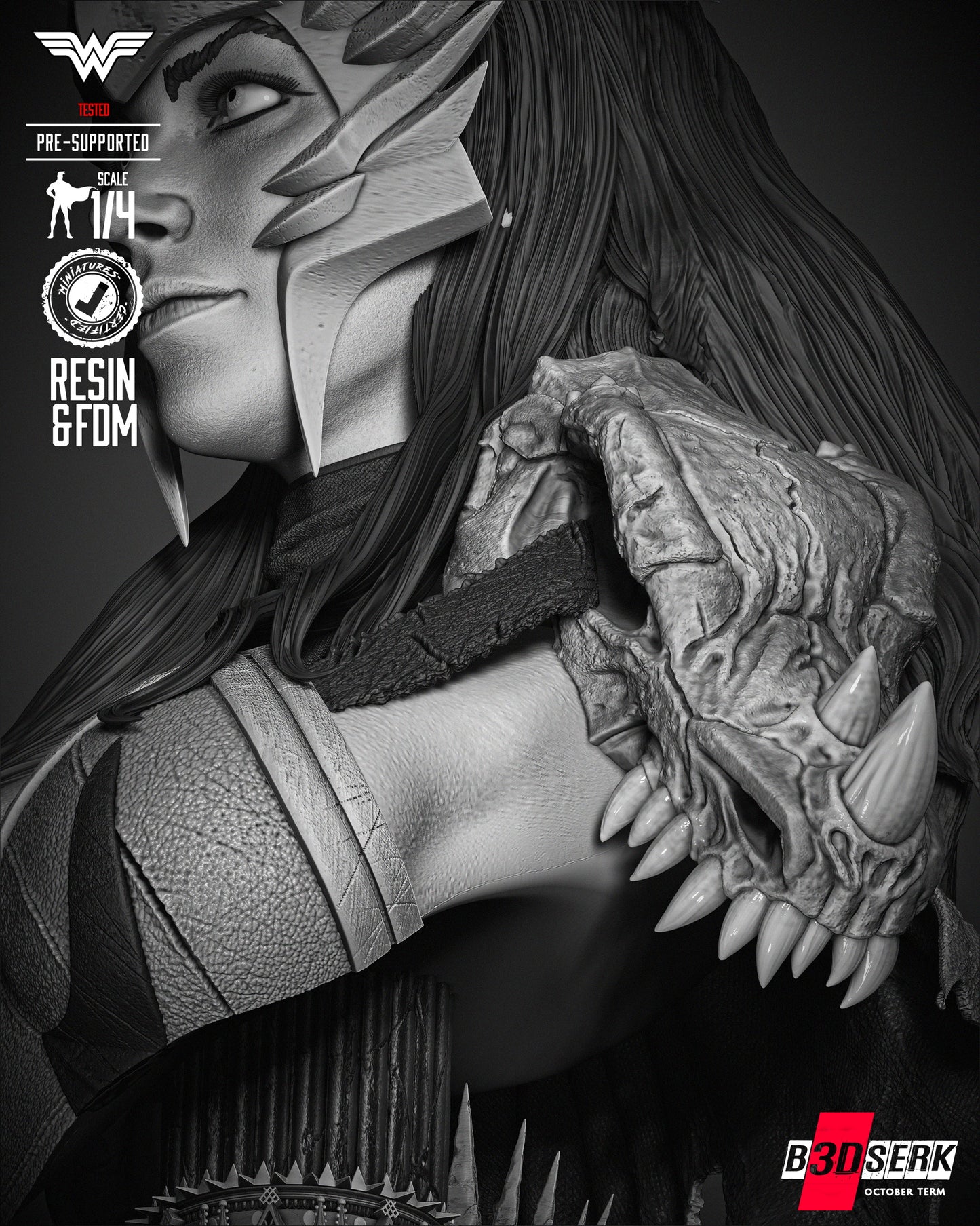 Wonder Woman Death Metal Bust
