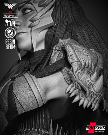 Wonder Woman Death Metal Bust
