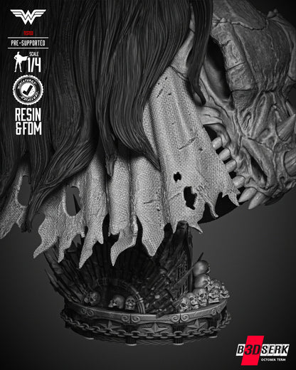 Wonder Woman Death Metal Bust