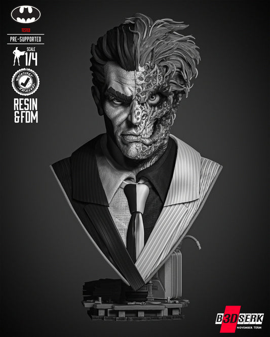 Two Face Bust