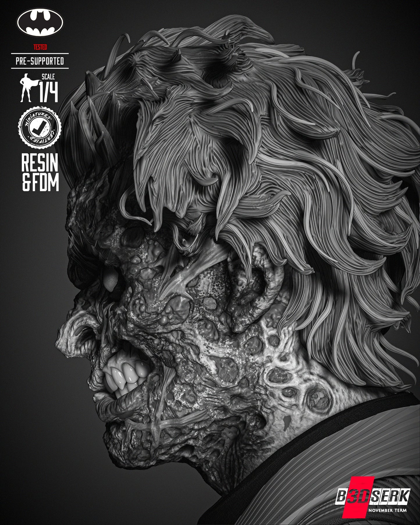 Two Face Bust