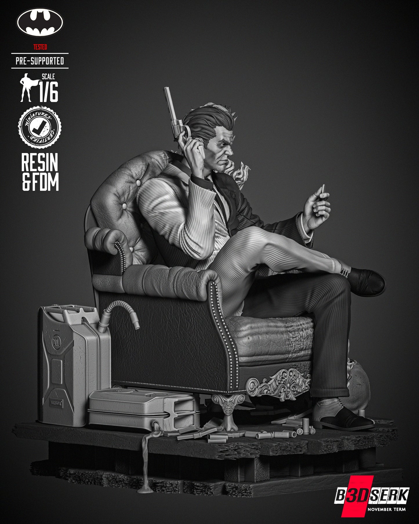 Two Face Sculpt