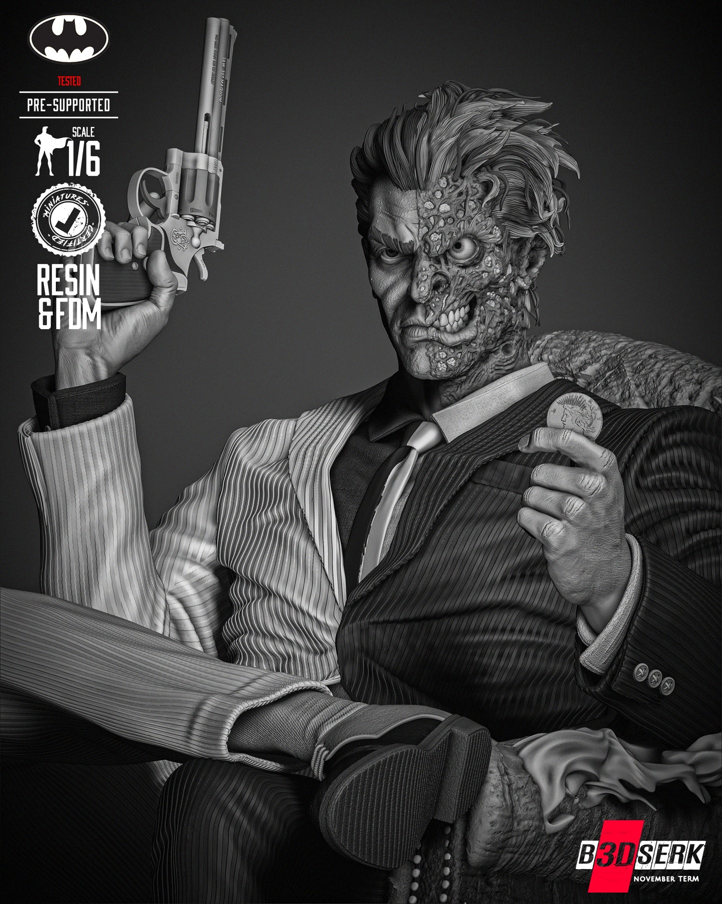 Two Face Sculpt