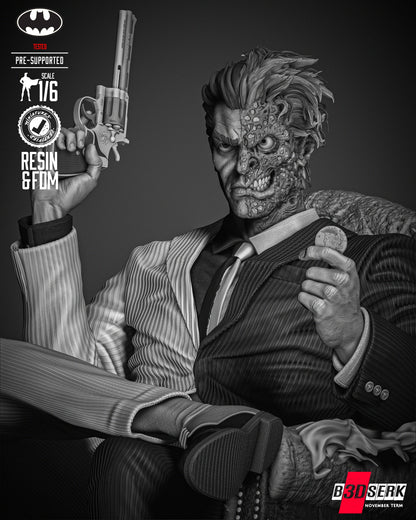 Two Face Sculpt