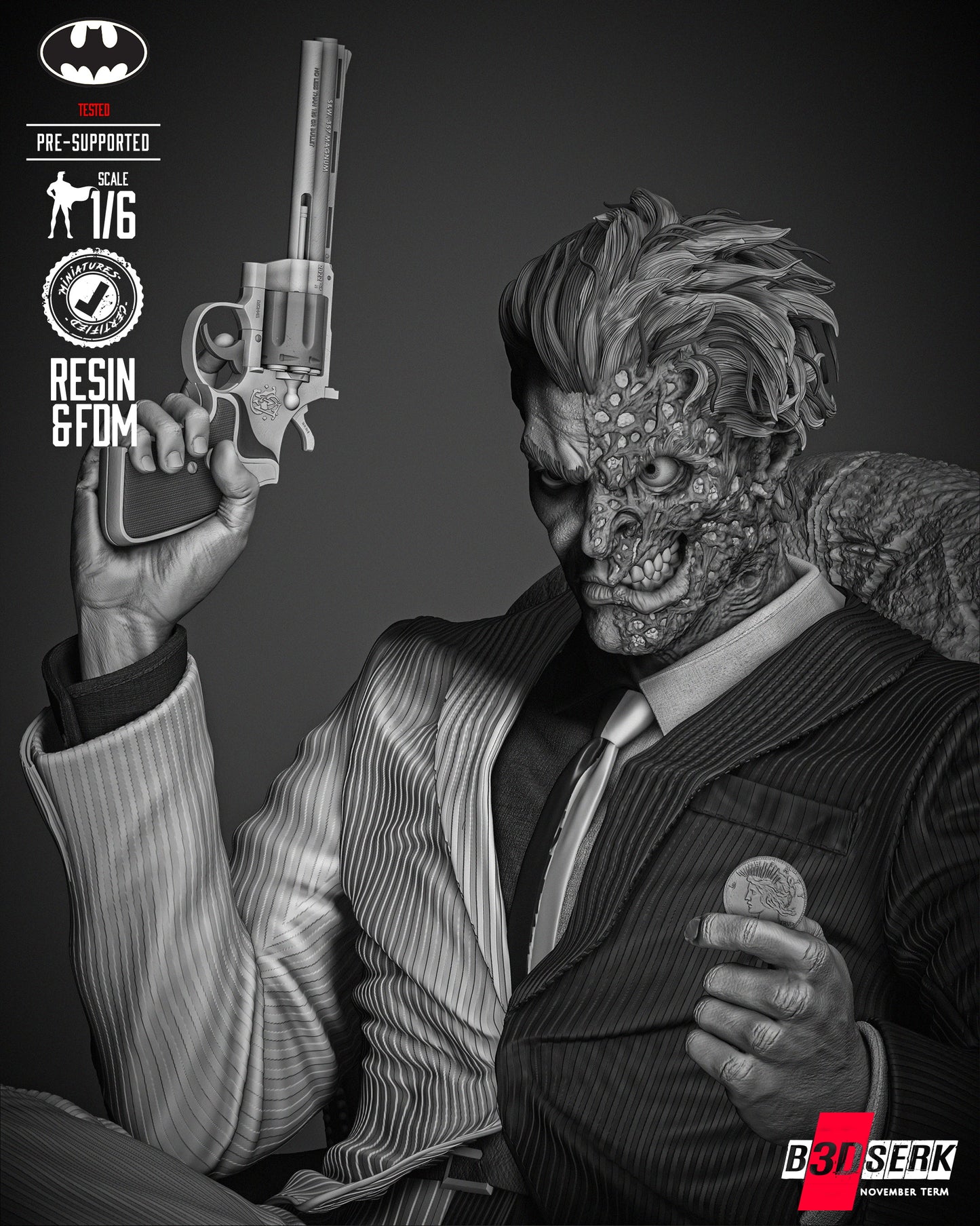 Two Face Sculpt