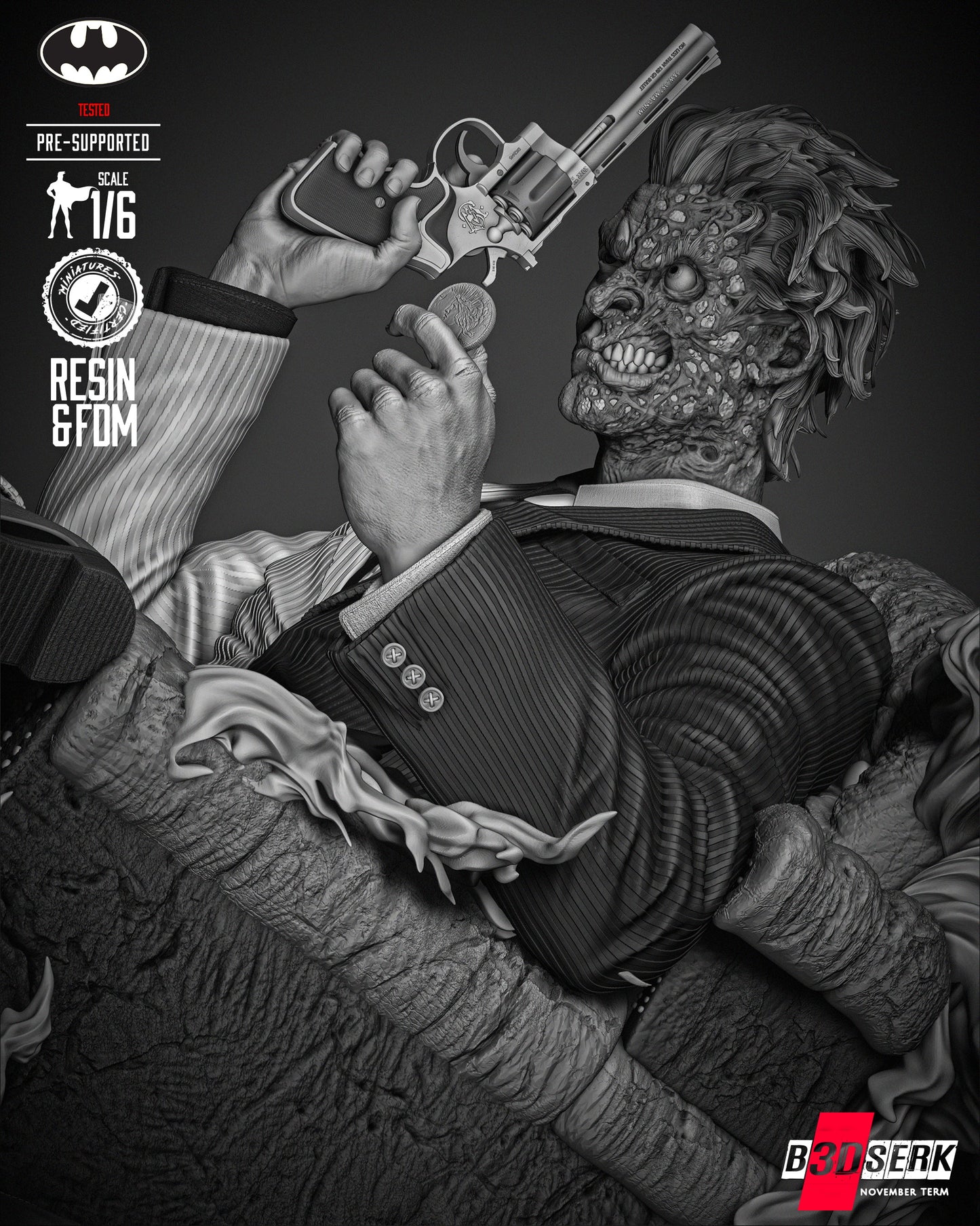 Two Face Sculpt