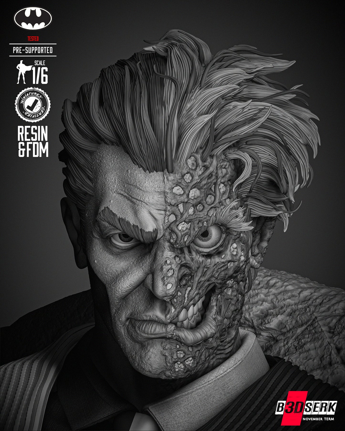Two Face Sculpt