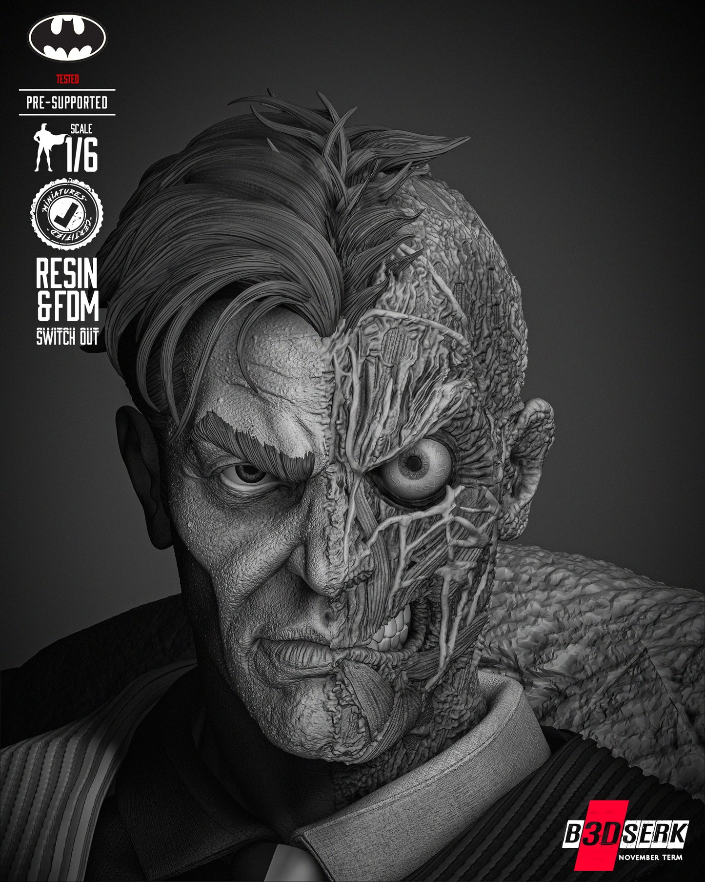 Two Face Sculpt