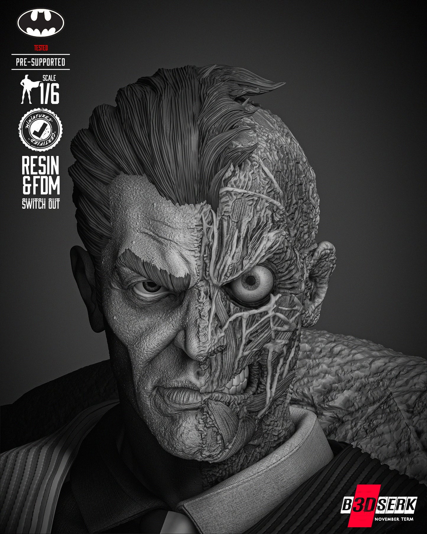 Two Face Sculpt