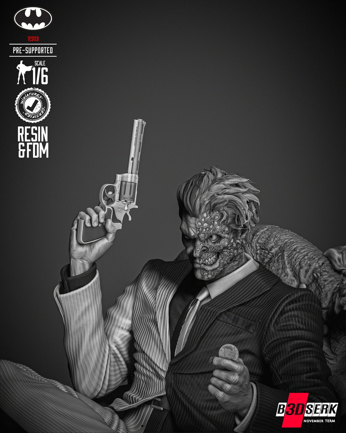 Two Face Sculpt