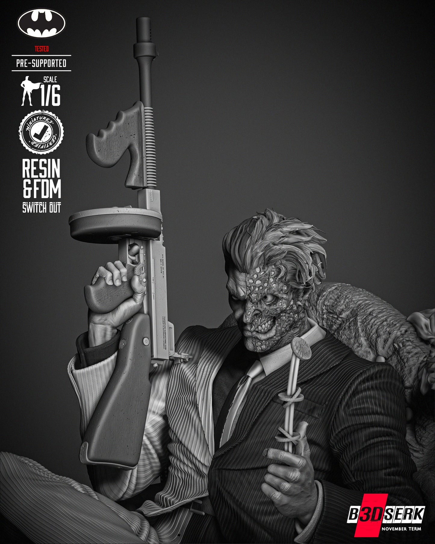 Two Face Sculpt