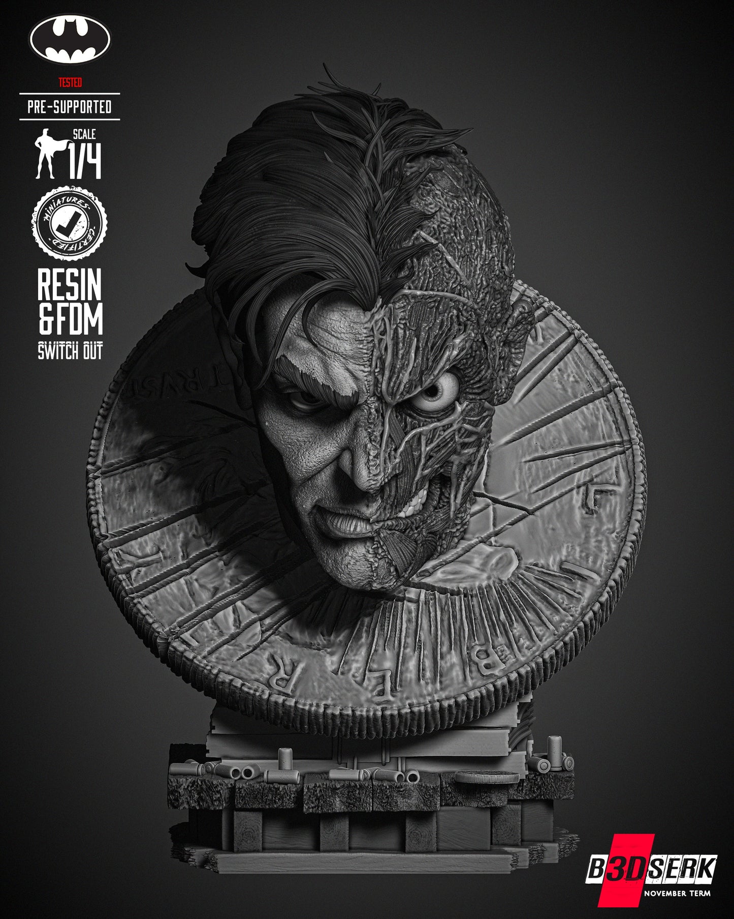 Two Face Sculpt