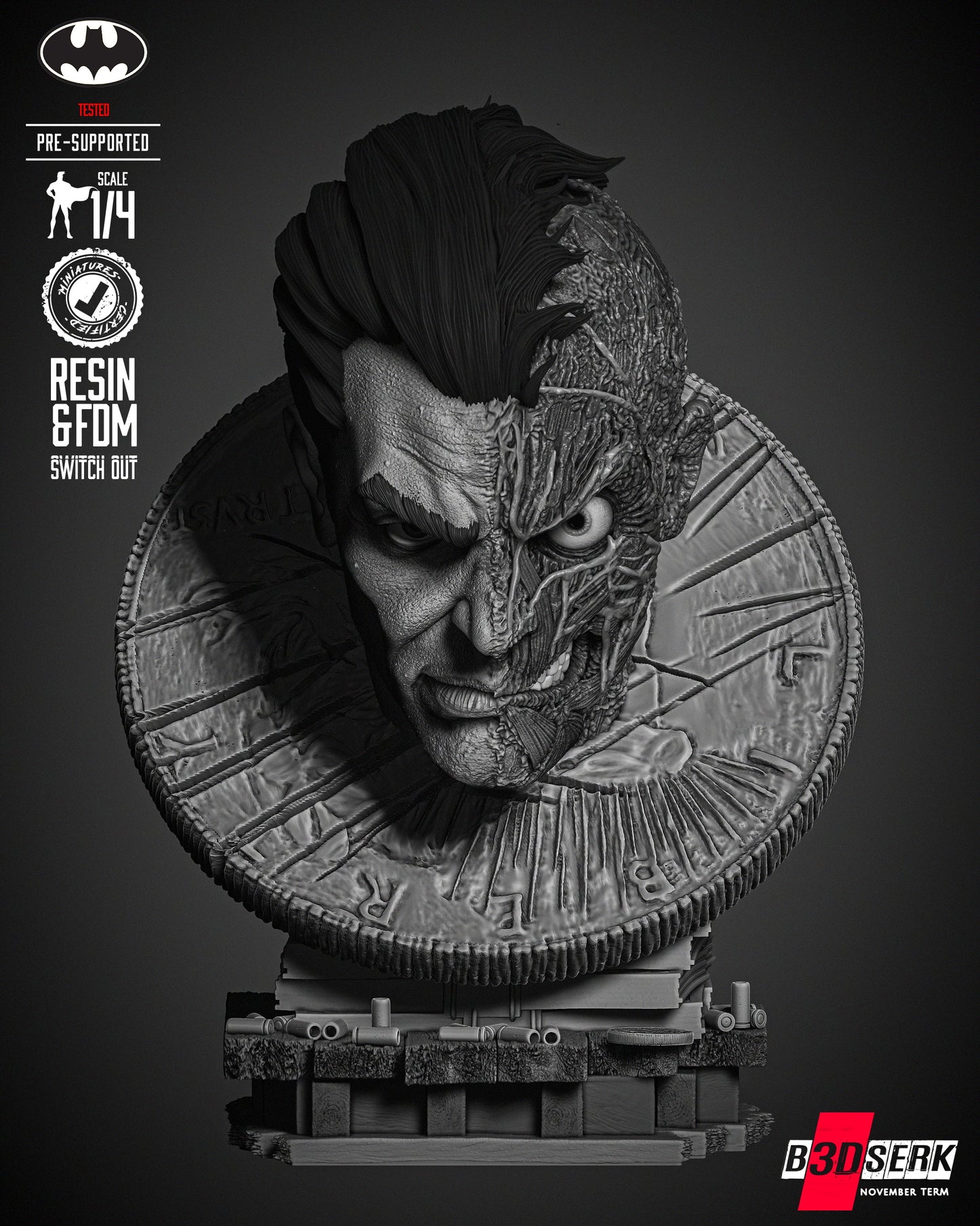 Two Face Sculpt