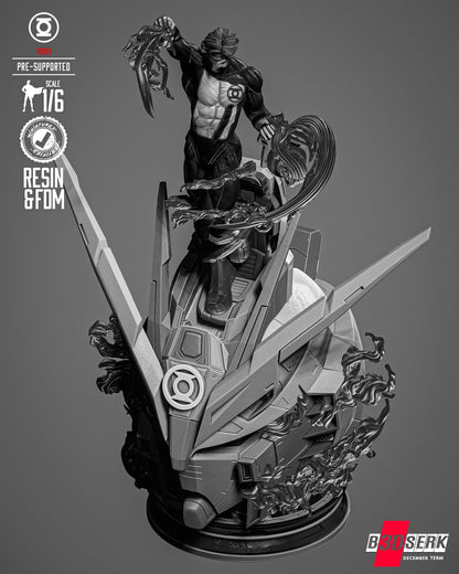 Kyle Green Lantern Sculpt