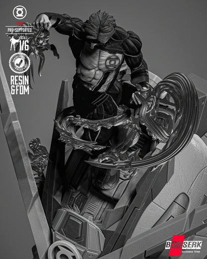 Kyle Green Lantern Sculpt