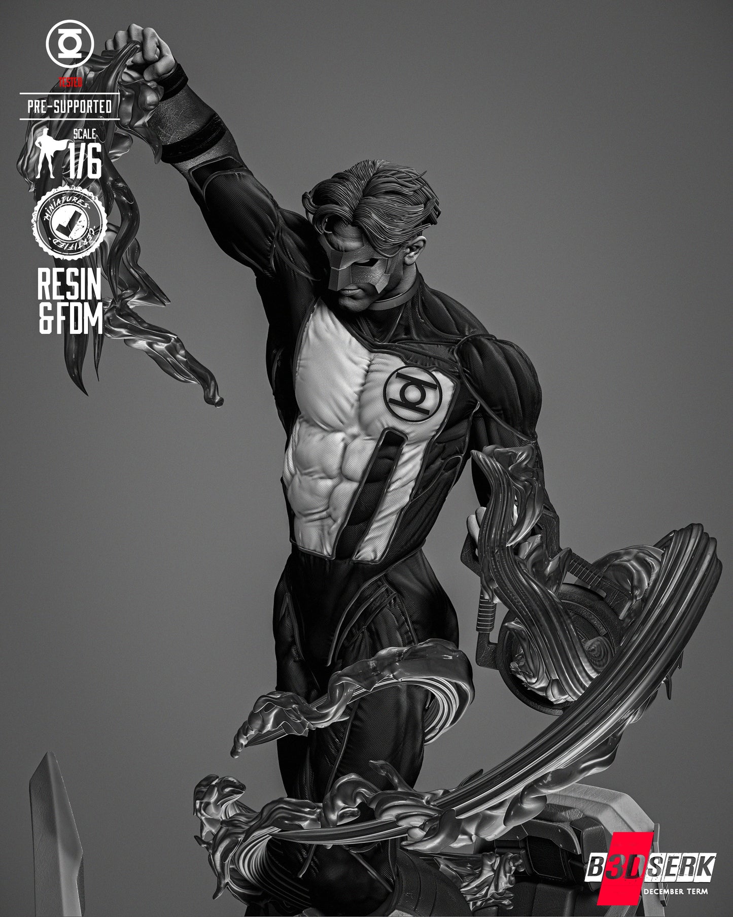 Kyle Green Lantern Sculpt