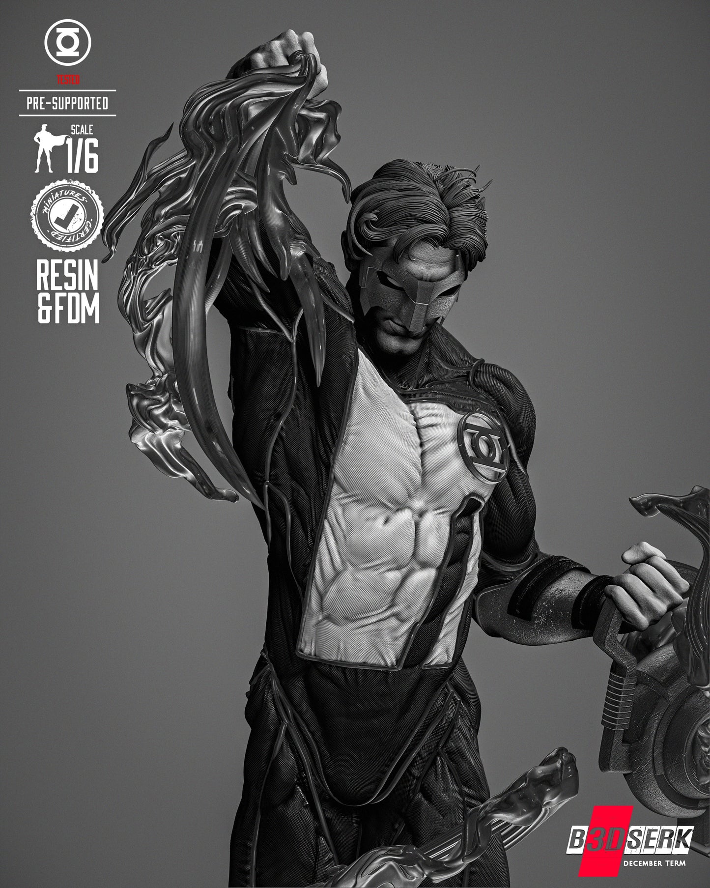 Kyle Green Lantern Sculpt