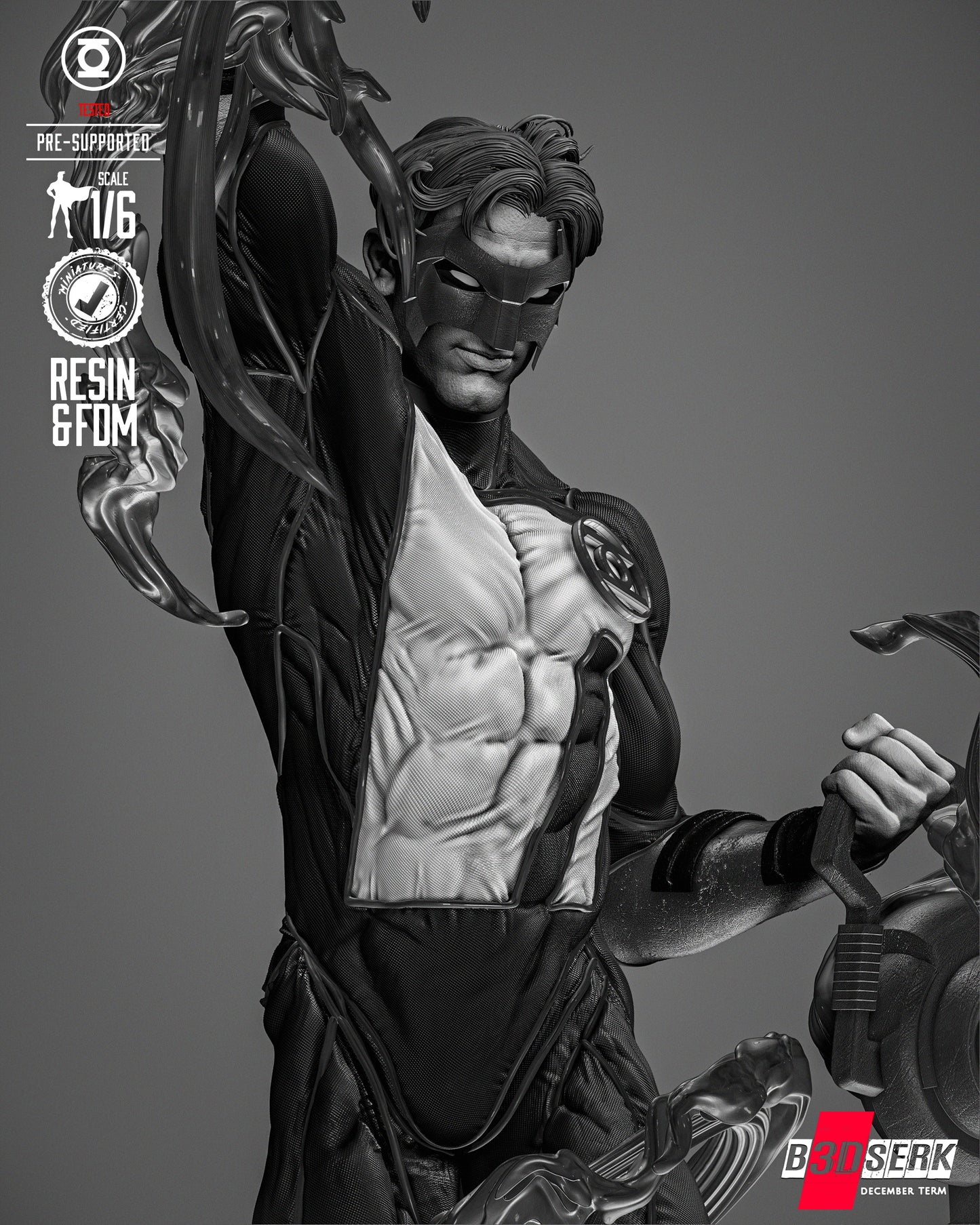 Kyle Green Lantern Sculpt