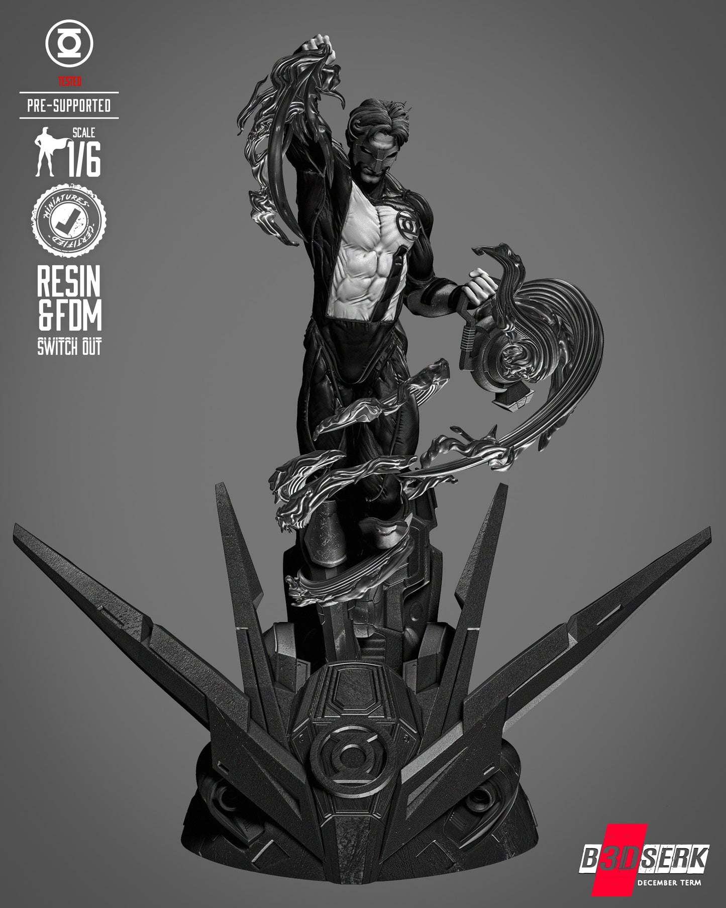Kyle Green Lantern Sculpt