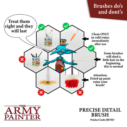 Hobby Brush: Precise Detail