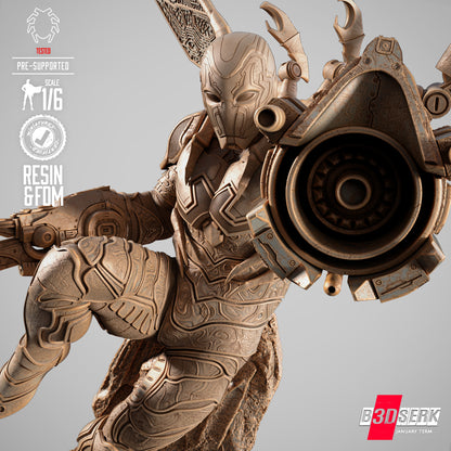 Blue Beetle Sculpt
