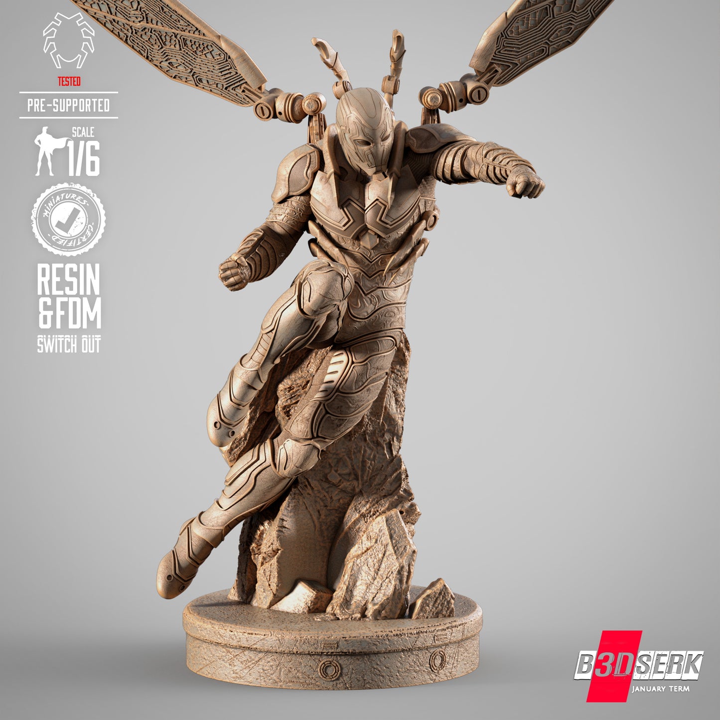 Blue Beetle Sculpt