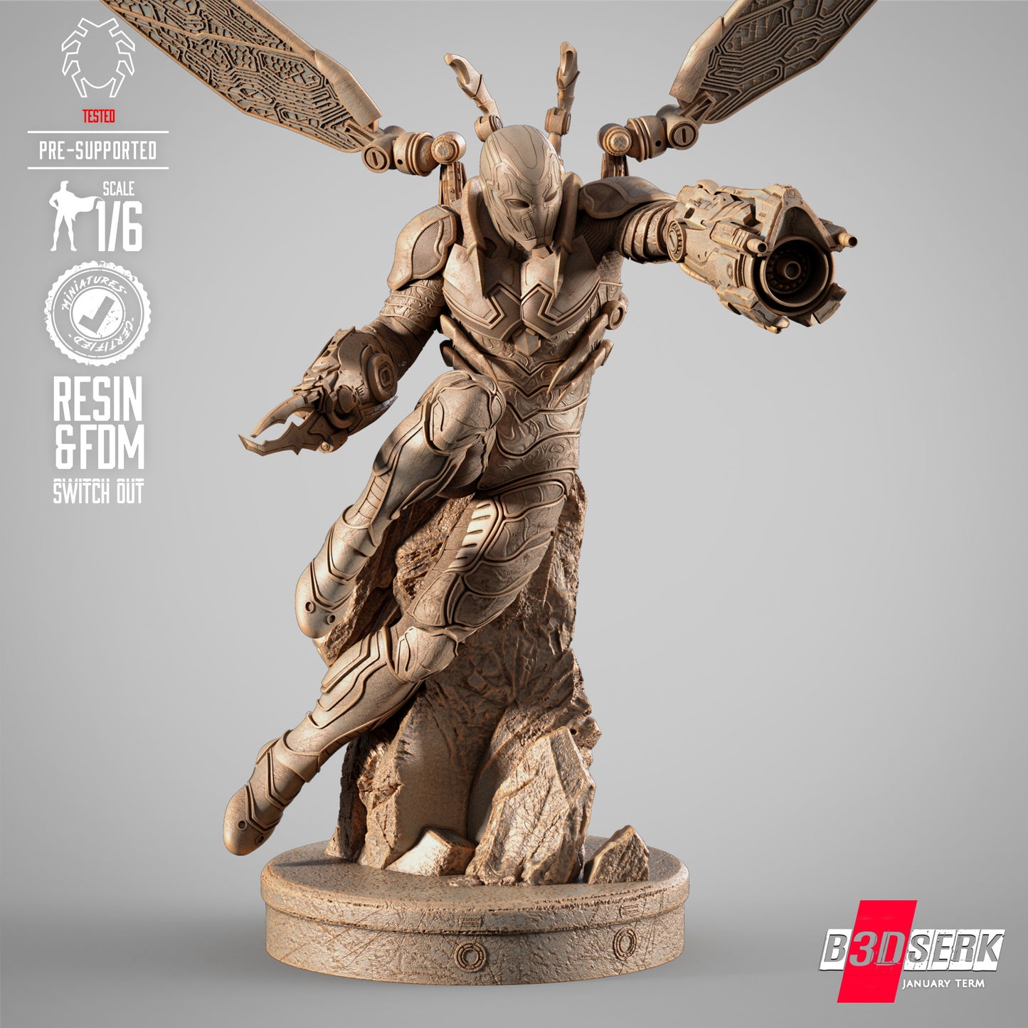 Blue Beetle Sculpt