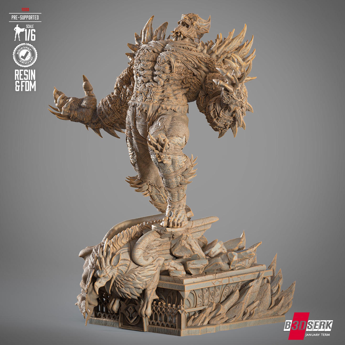 Batman Devastator Sculpt