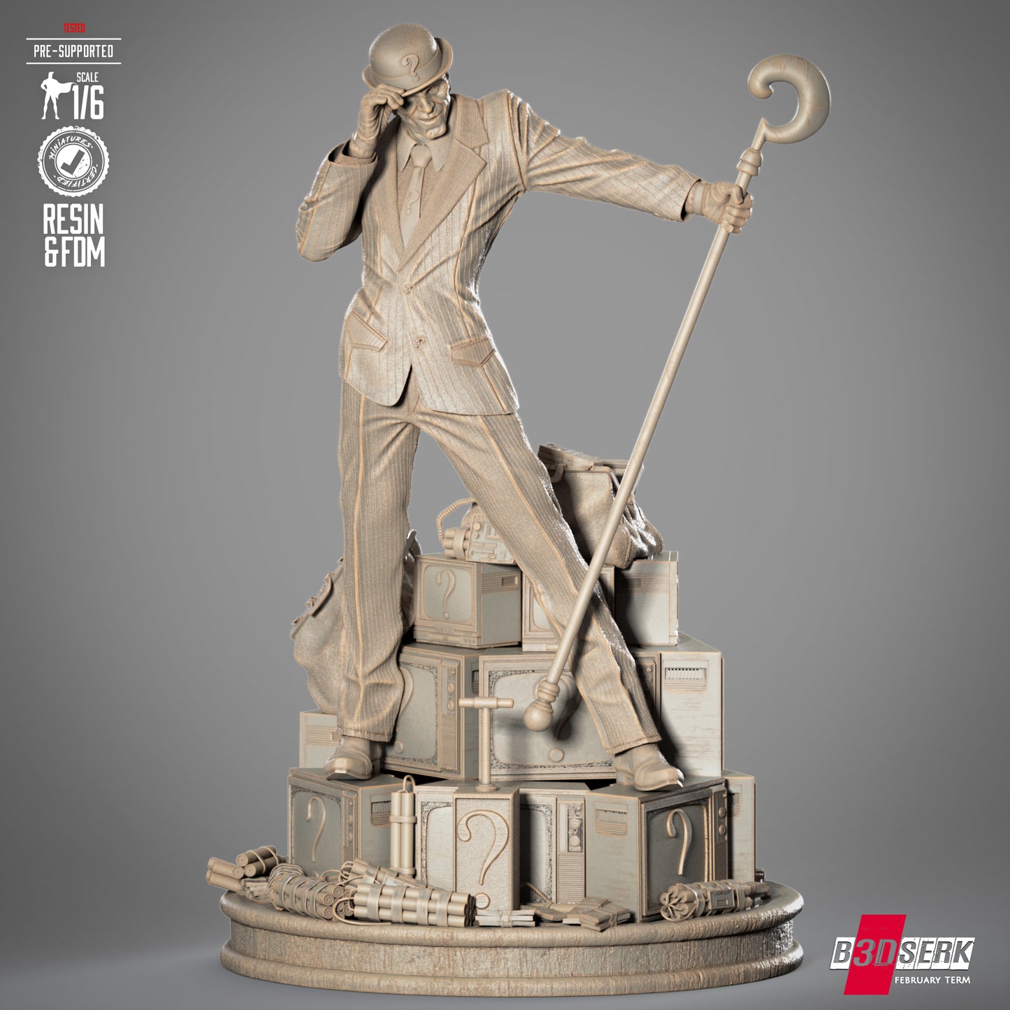 The_Riddler_Batman_Sculpt_DC-Universe_DC-Comics_004
