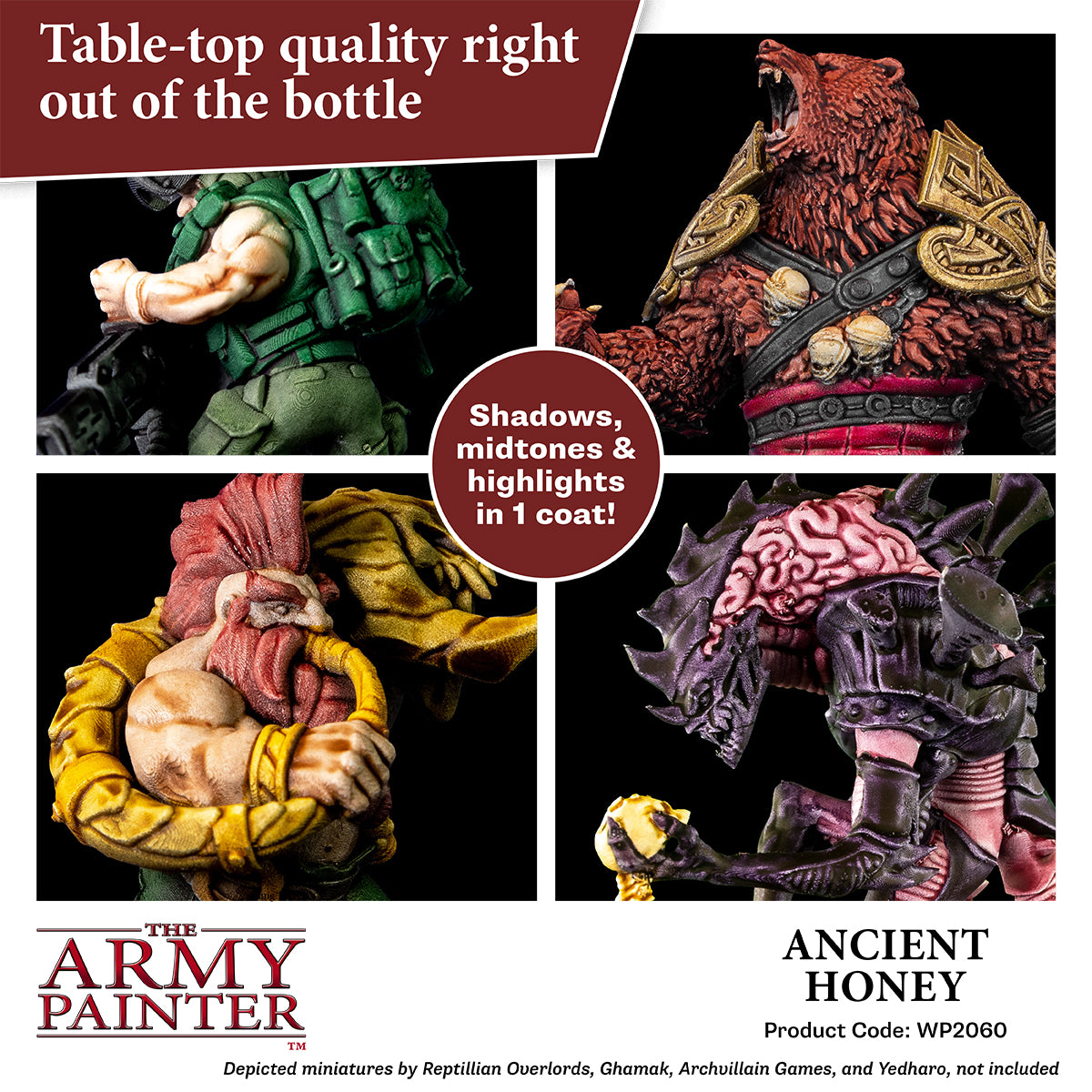 The_Army_Painter_Speedpaint_2.0_WP2060_Ancient_Honey_18ml_dropper_bottle_acrylic_paint_verf_contrast_4