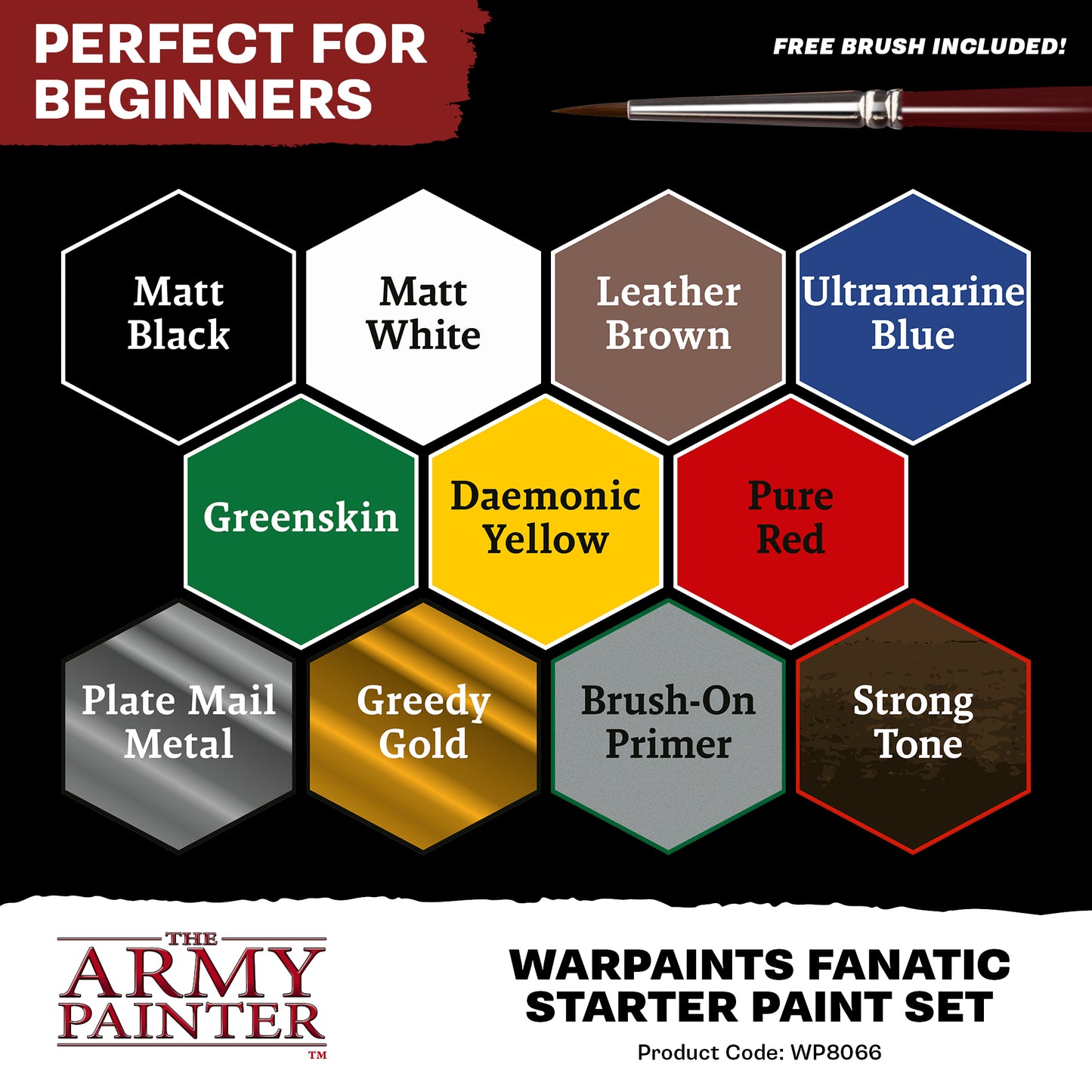 Warpaint Fanatic Starter Paint Set