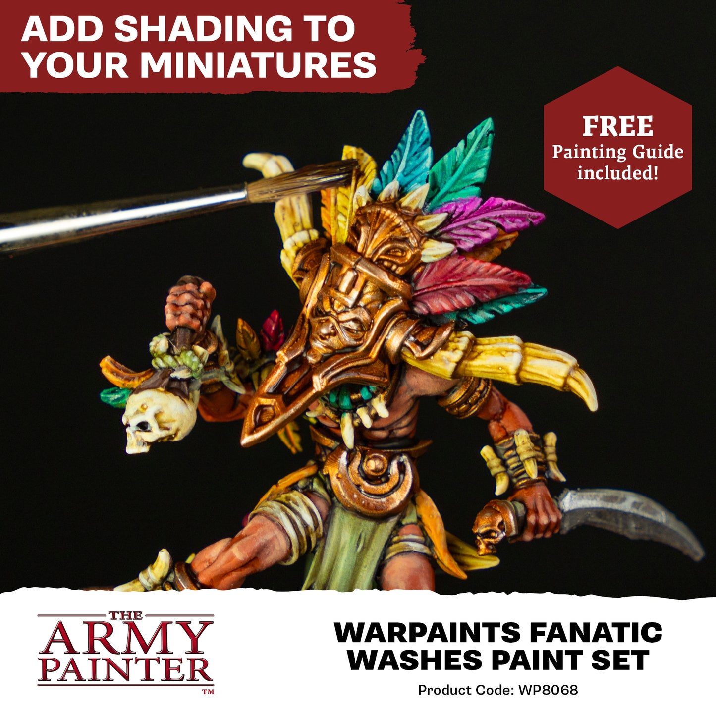 Warpaint Fanatic Washes Paint Set