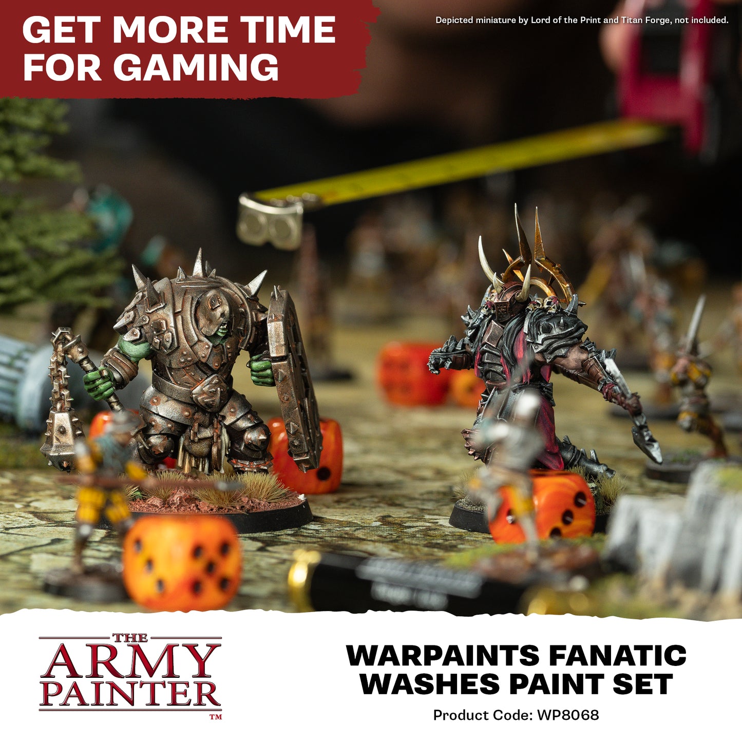 Warpaint Fanatic Washes Paint Set