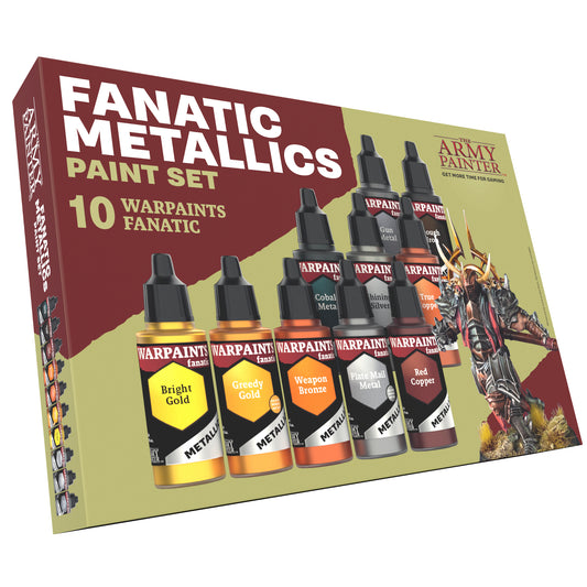 Warpaint Fanatic Metallics Paint Set