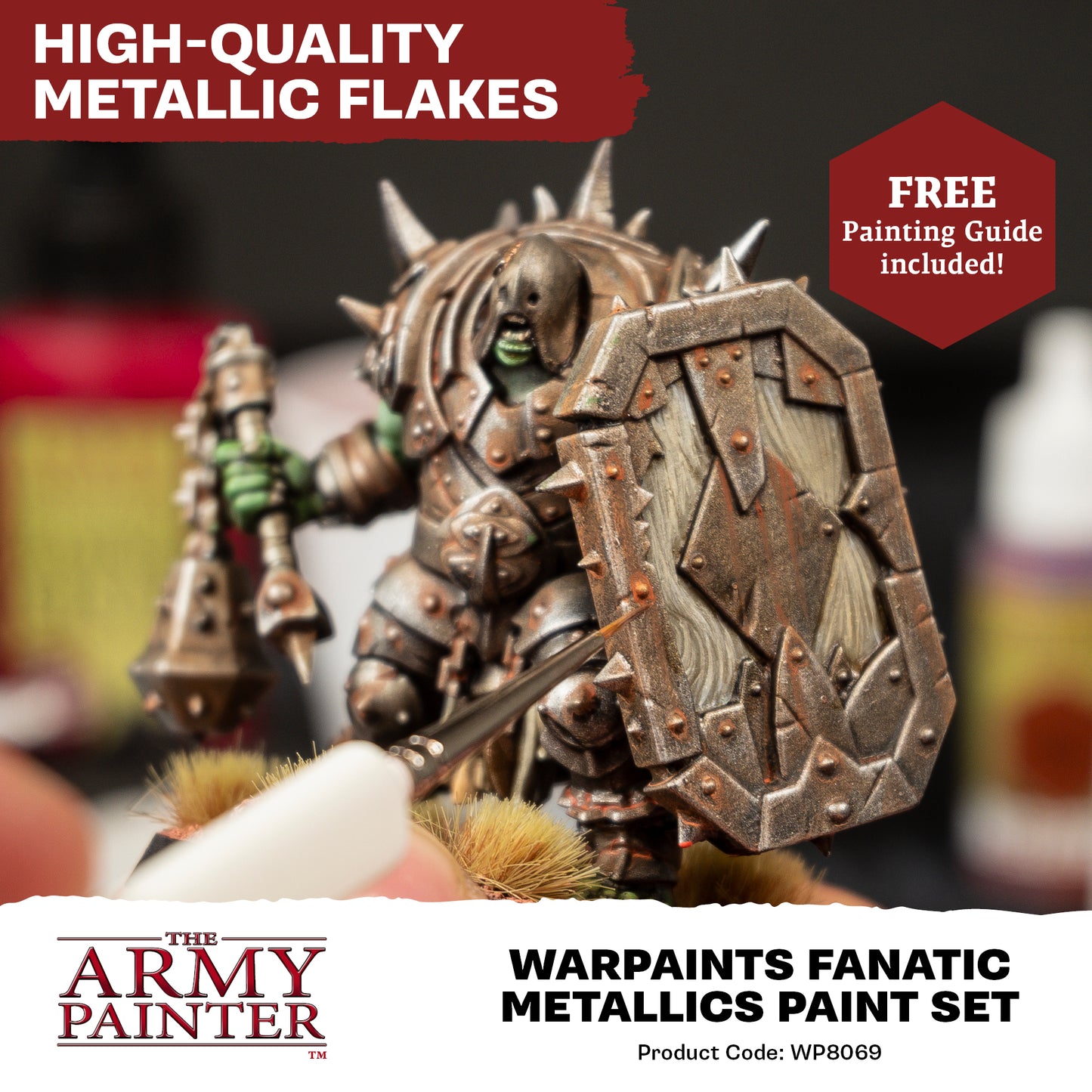 Warpaint Fanatic Metallics Paint Set